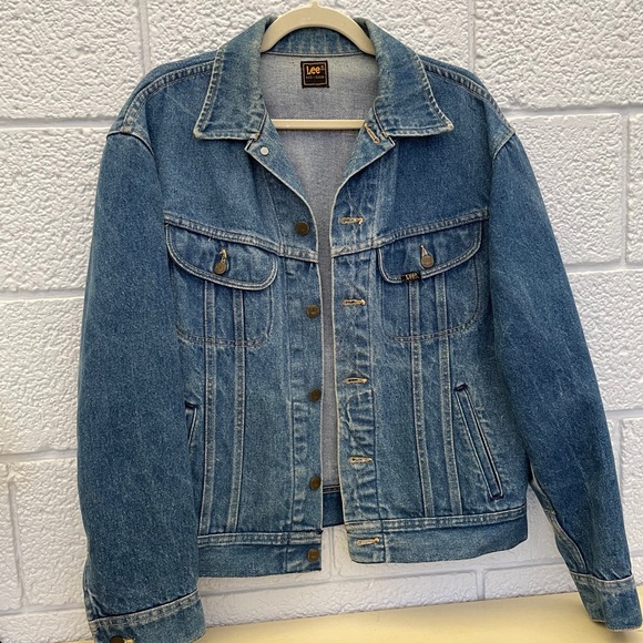 lee oversized denim jacket
